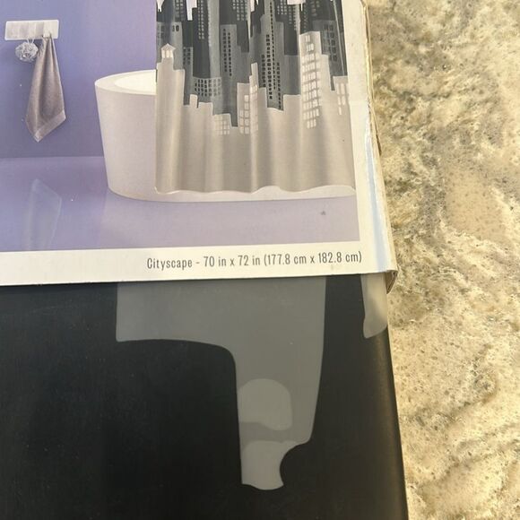 - 🚿 Room Essentials Shower Curtain - 70” x 72” - Brand New - Picture 3 of 4